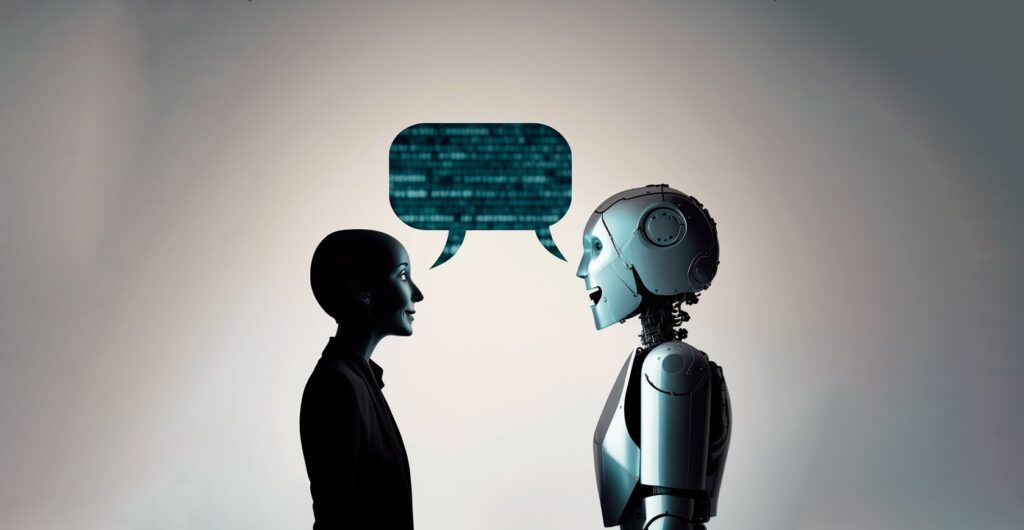 Dialogue with an artificial intelligence